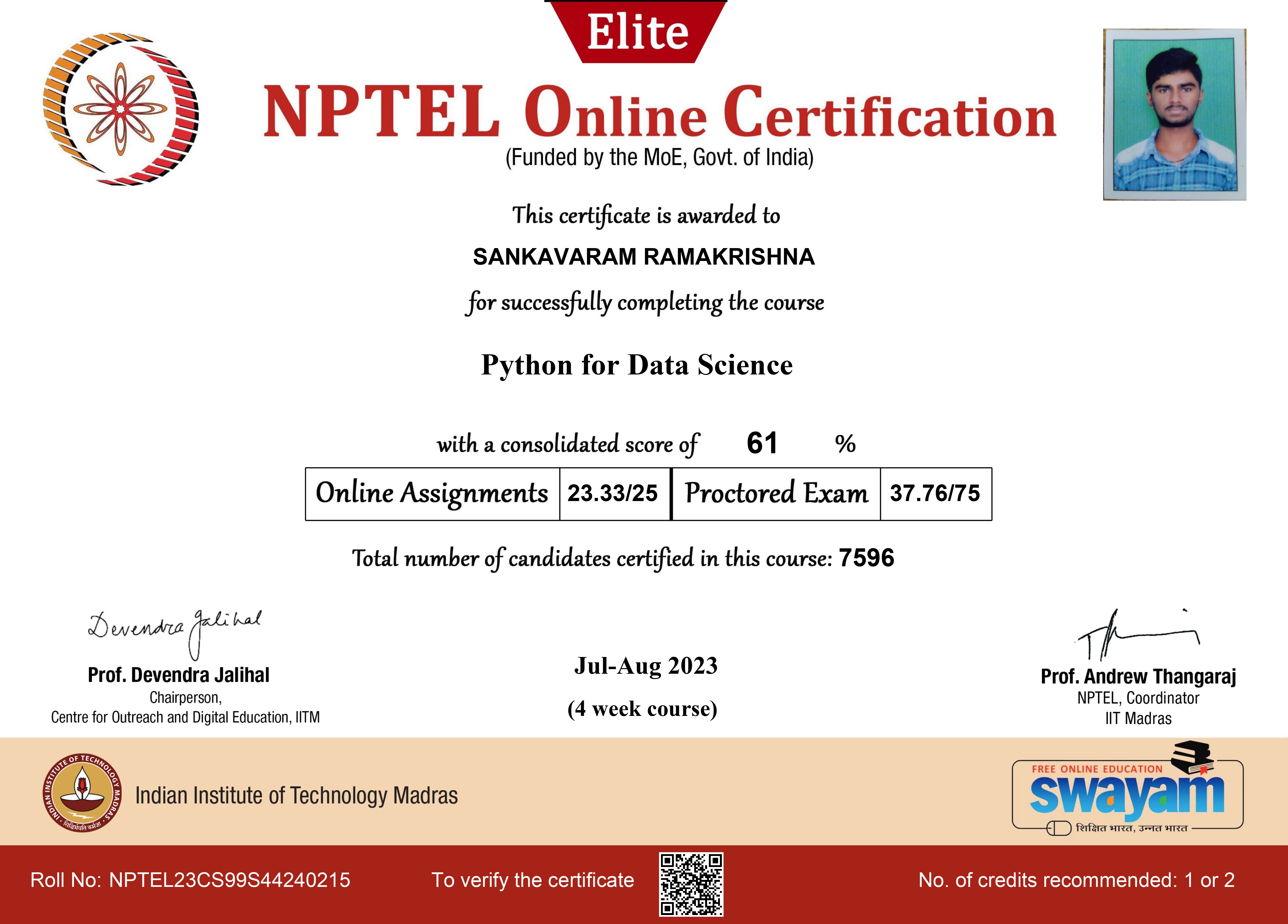 Certificate 3
